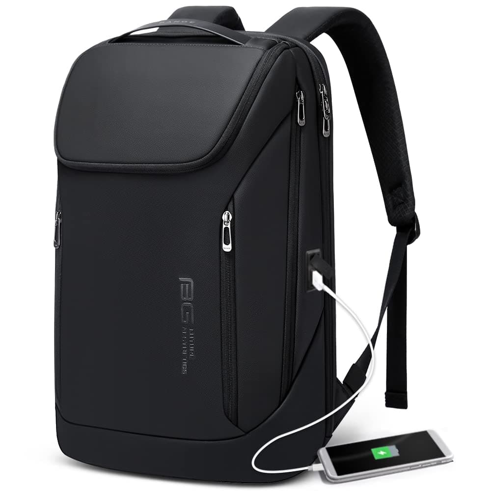 Business Smart Backpack Waterproof fit 15.6 Inch Laptop Backpack with USB Charging Port,Travel Durable Backpack