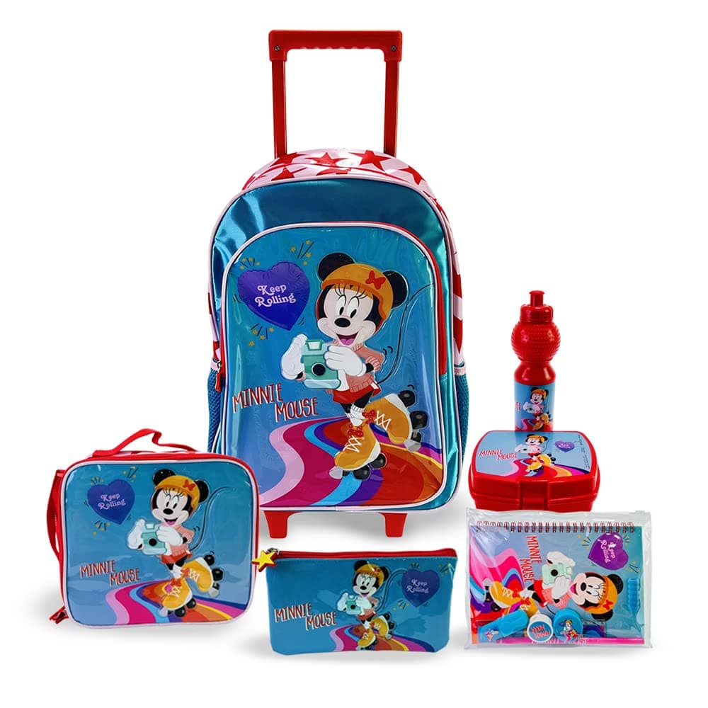 DisneyDisney Minnie Mouse 18" 6in1 Trolley BackPack