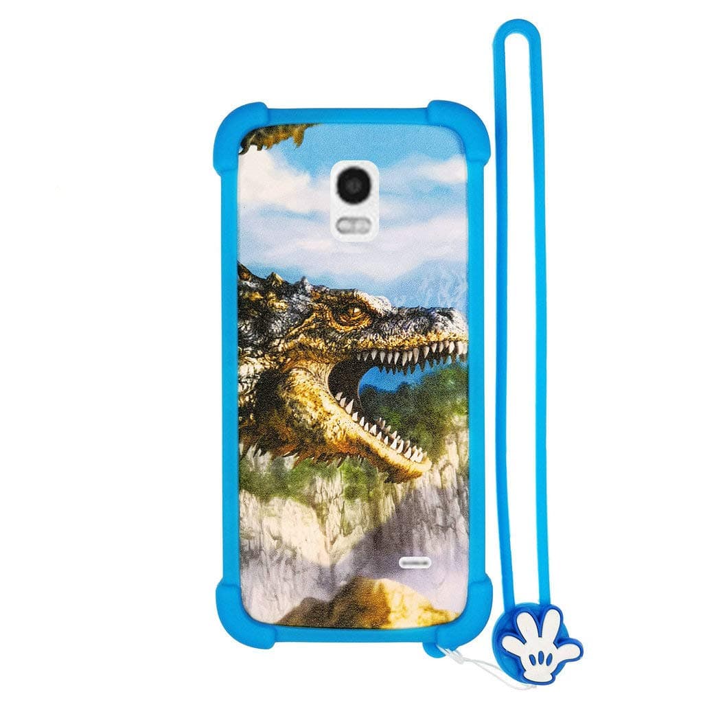 Case for blindshell 2 Baroque Case Silicone border + PC hard backplane Stand Cover L