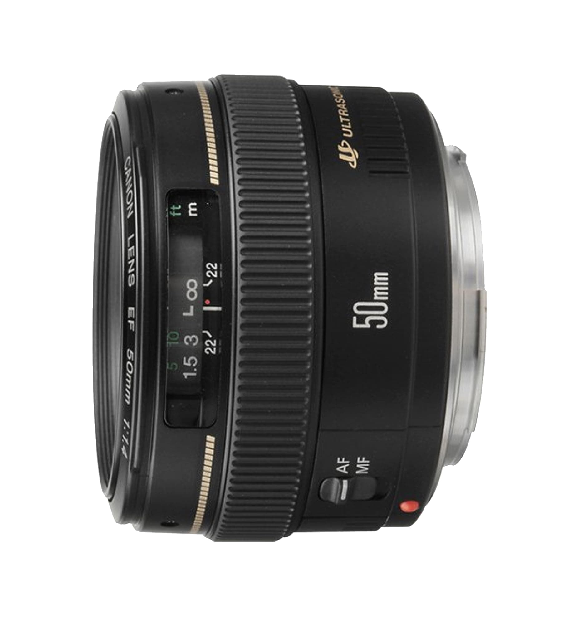 Canon EF 50mm f/1.4 USM Standard and Medium Telephoto Lens for Canon SLR Cameras, Fixed
