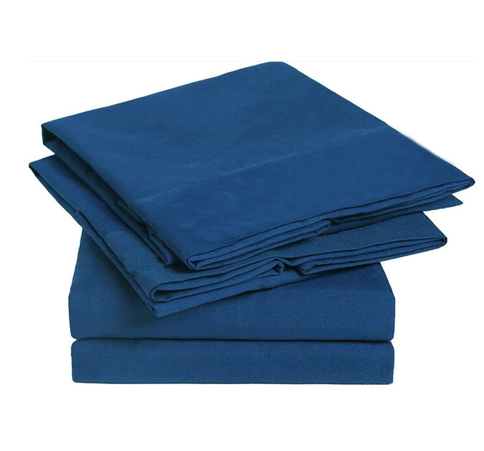 Sheets Queen Size Navy Blue - Extremely Soft Bedding Sets Deep Pockets - 100% Brushed Microfiber 1800 Bed Sheet Set by MELODIE DIRECT