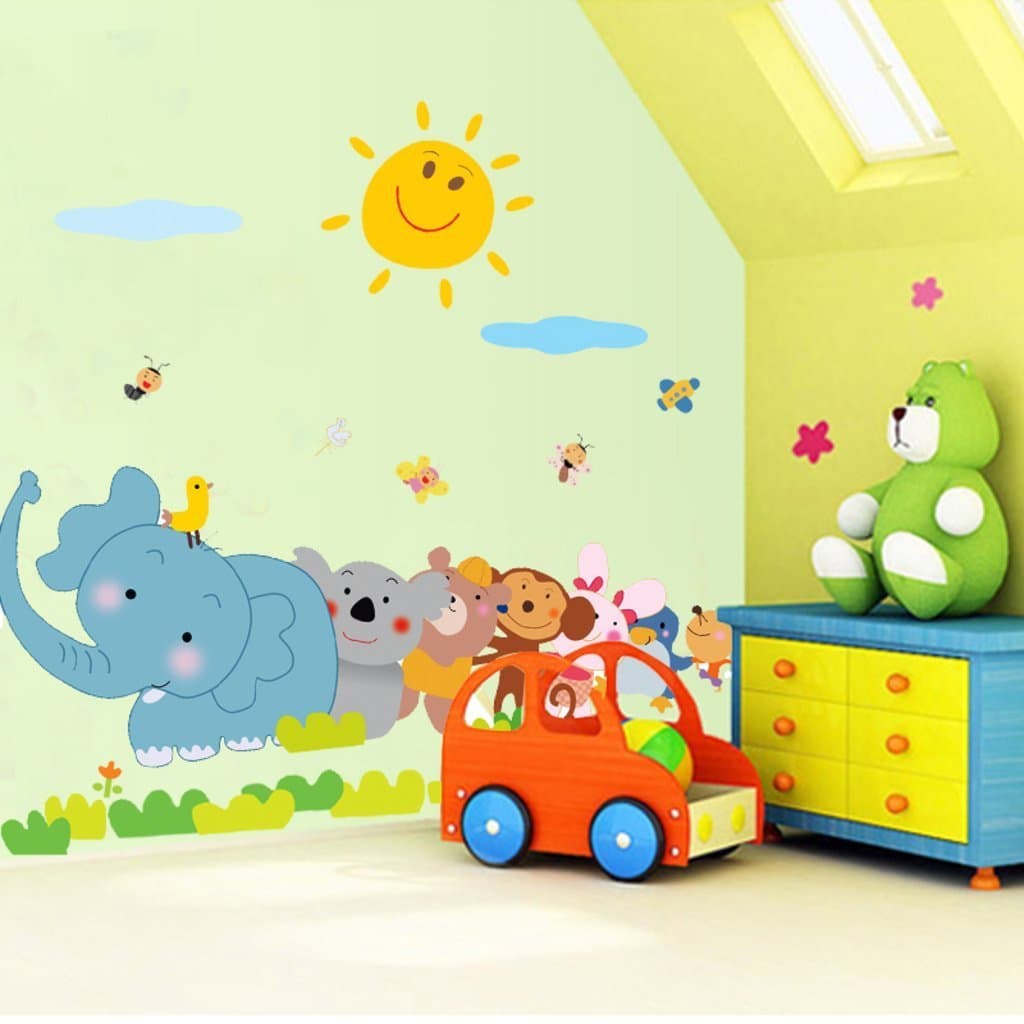 Sponsored Ad - Jaamso Royals Smart Look Cartoon Wall Sticker (AY639)