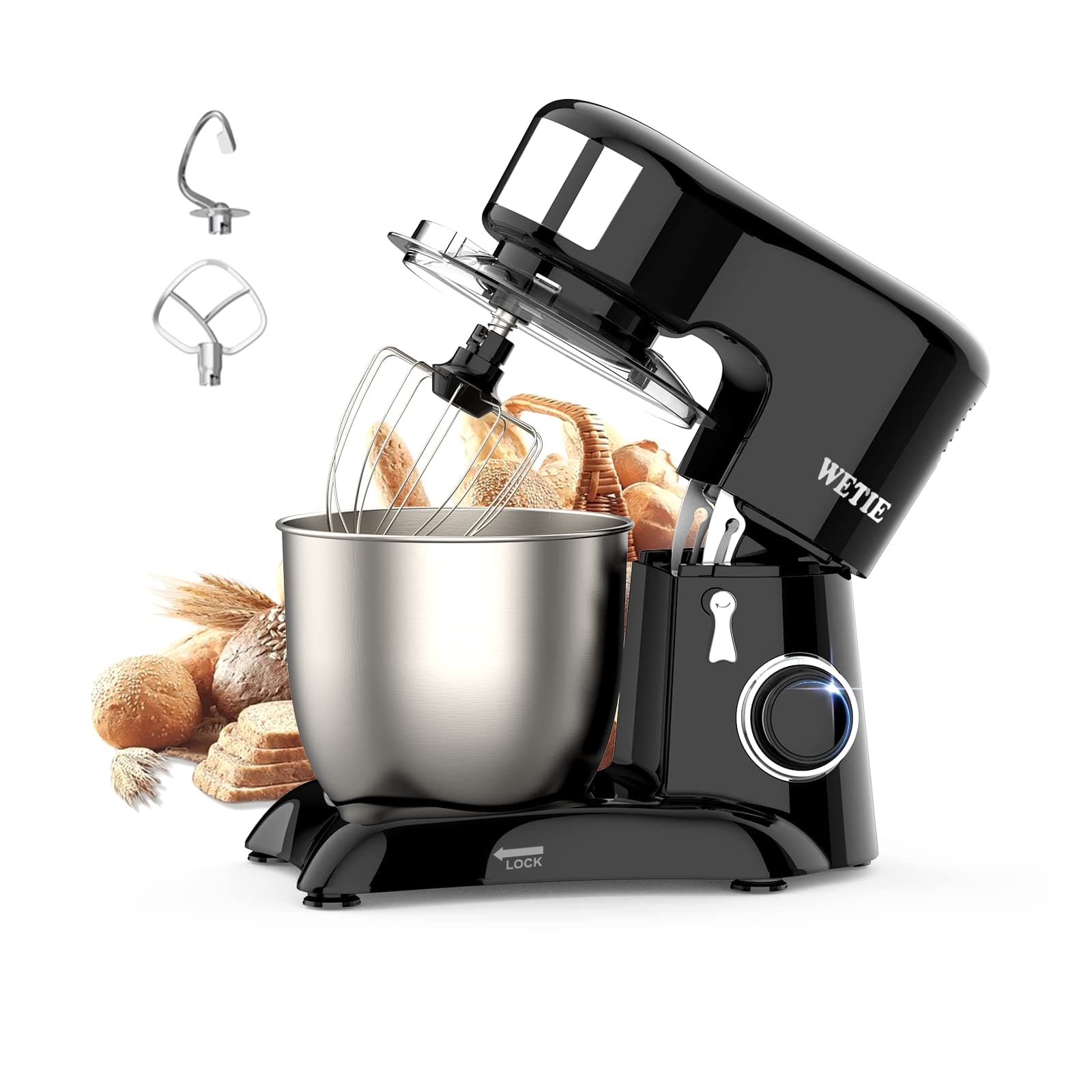 WETIE Stand Mixer SM85B Black