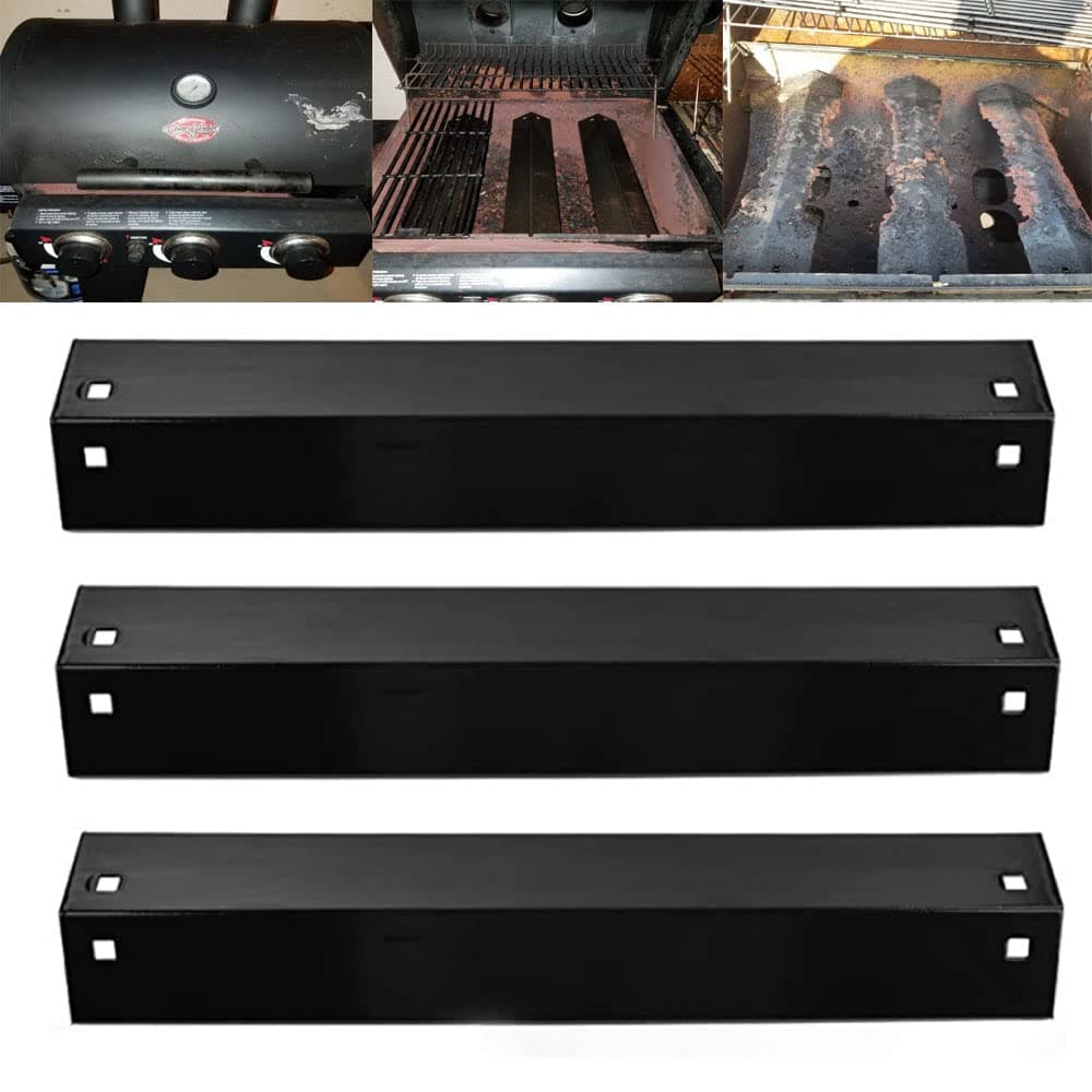 Grill Parts for Chargriller 3001, 3008, 3030, 4000, 5050, 5252, 5650,Heat Plate Replacement Parts for King Griller 3008, 5252,Heat Shield Tent Deflector 95051