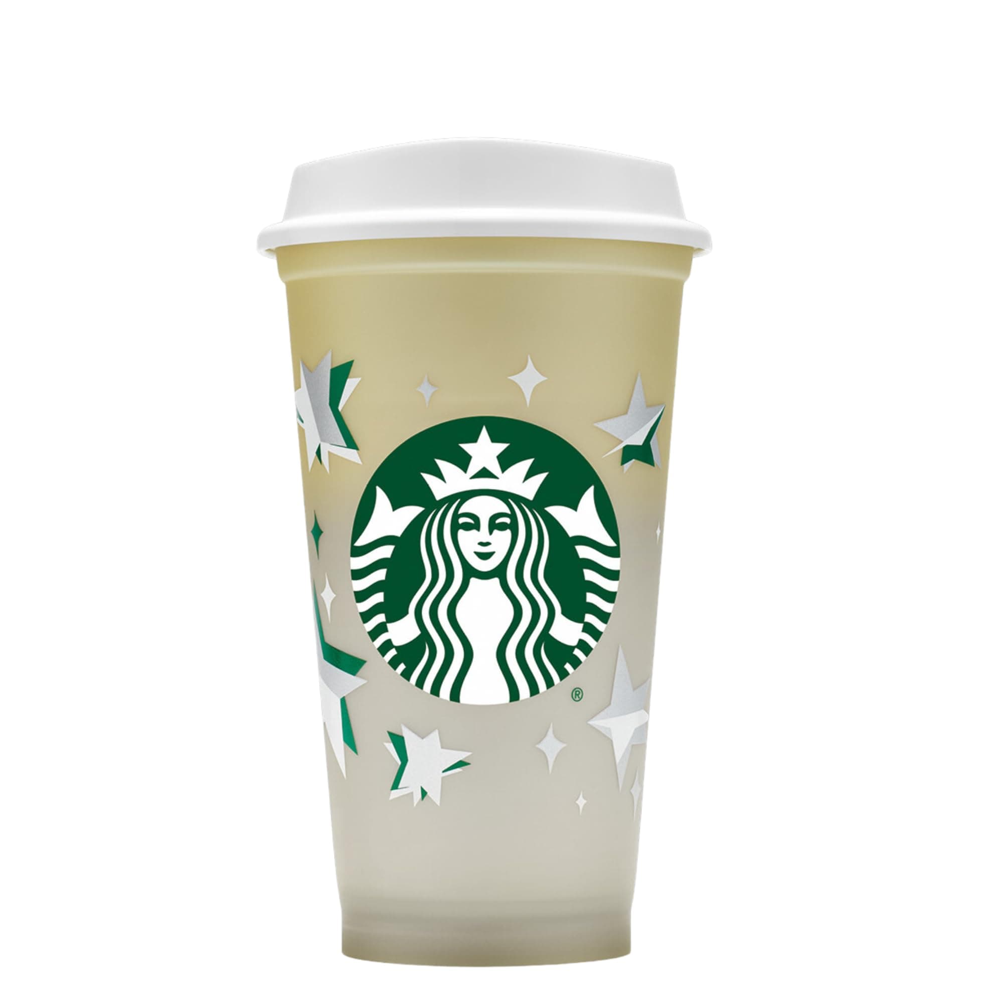 Reusable Colour Changing Cup | Limited Edition Festive Gold Grande Medium Cup/Mug/Tumbler 473ml/16 oz, 011147270