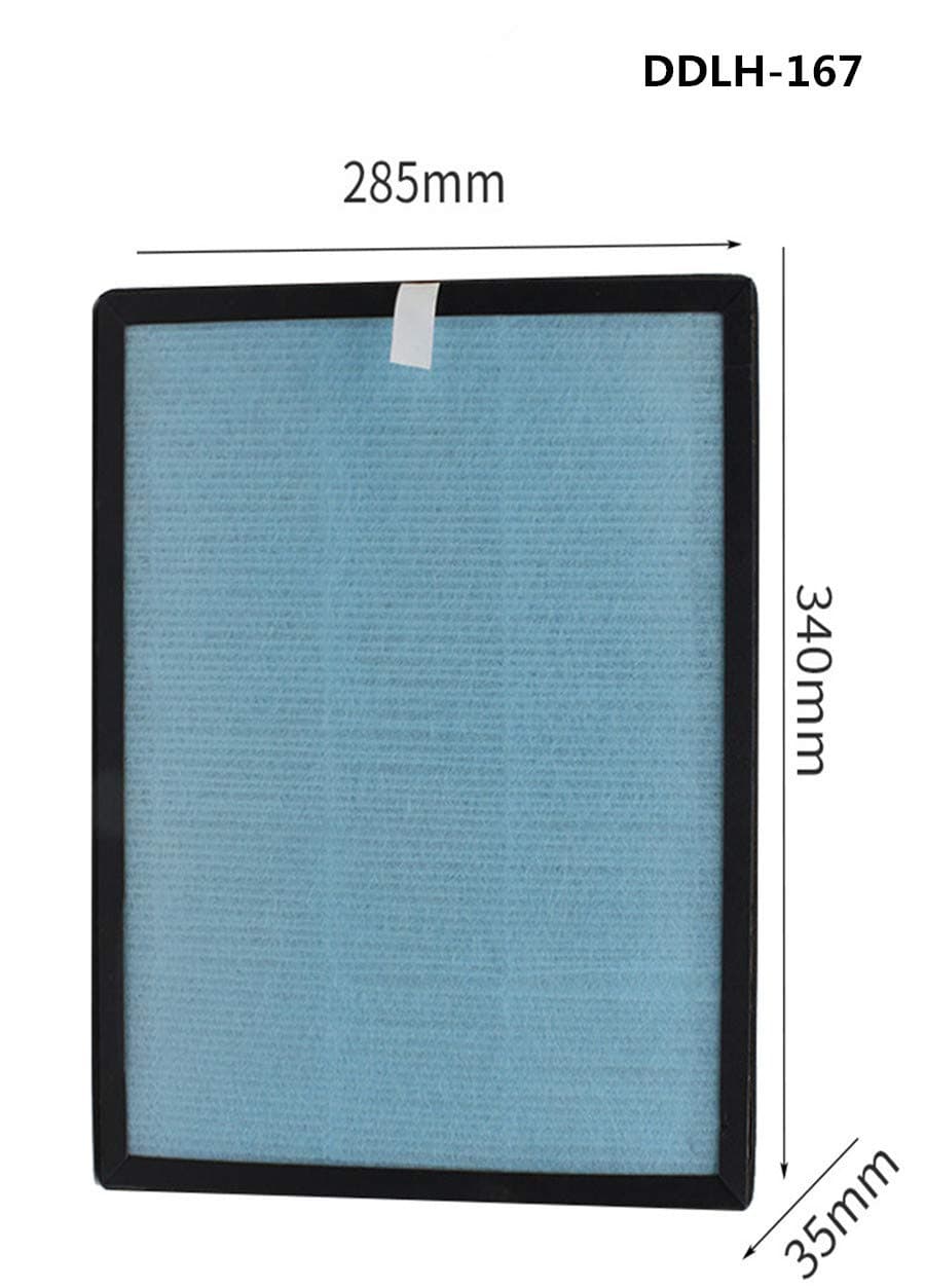 DDLH-167 air purifier composite filter, 6 in 1 combination, HEPA filter purification (DDLH-167)