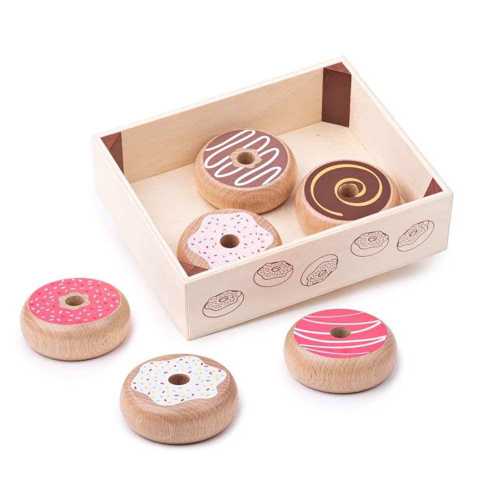 Bigjigs Toys Doughnut Set x6