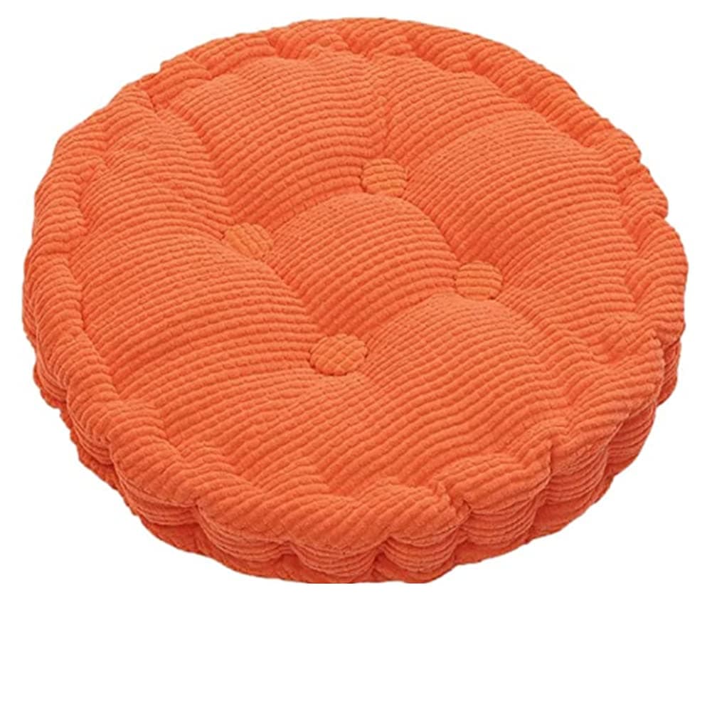 Booster Cushion,Thick Seat Pad Adults Chair Armchair Garden Sofa Wheelchair Office,40cm (orange)