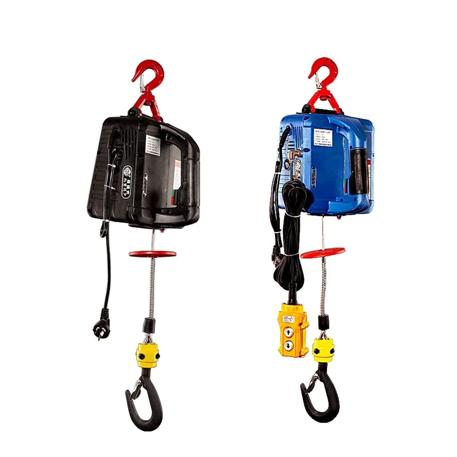 Z-SEAT Electric Winch 300KG Electric Hoist Portable Electric Winch Electric Steel Wire Rope Lifting Hoist 220V/110V Super Load-Bearing