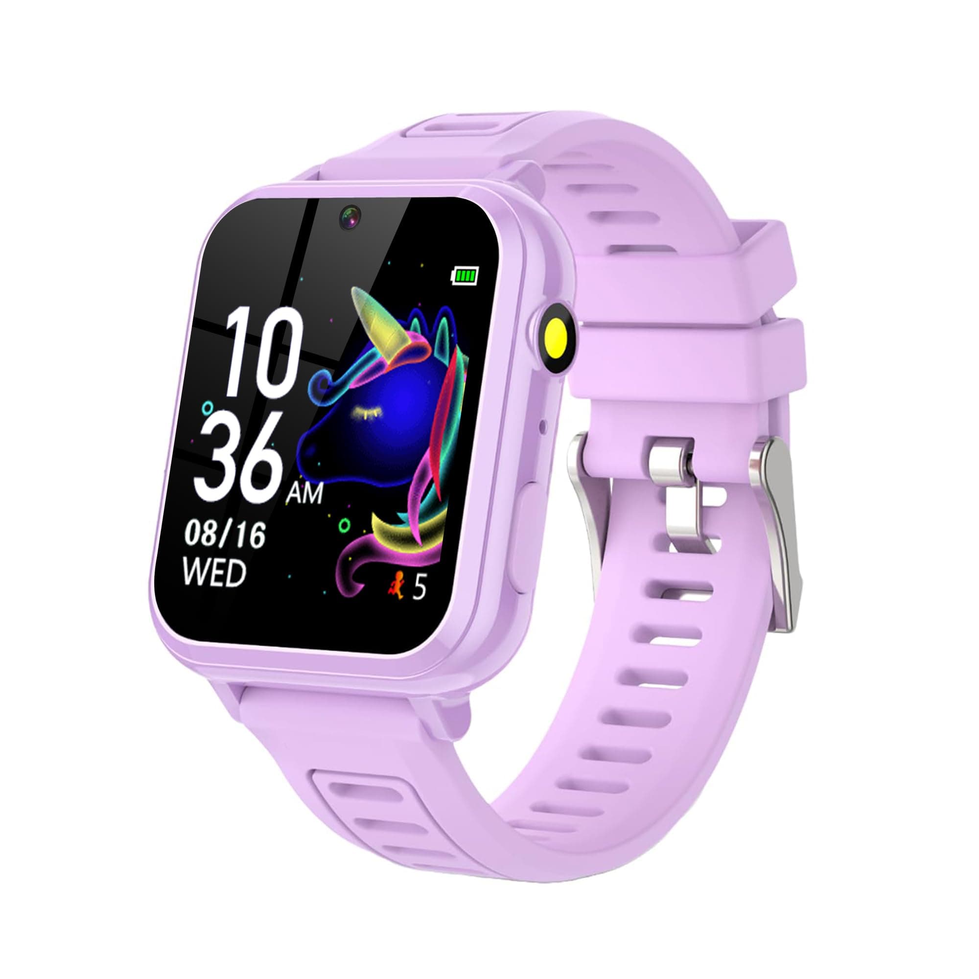 Kids Smart Watches Girls with HD Touch Screen Camera Music Player 39 Puzzle Games Pedometer Alarm Clock Calculator Torch, 12/24 hr Kids Watches Toys for Age 3-12 Year Olds Gifts Girls