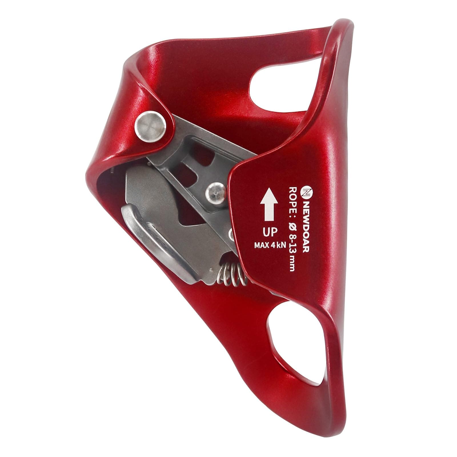 NewDoar Rock Climbing Chest Ascender Abdominal for Vertical Rope Climbing CE Certified Rope Clamp for 8~13MM Rope