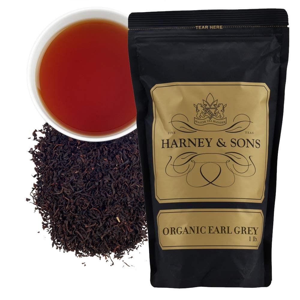 Harney & Sons Organic Earl Grey Loose Tea, 16 Oz