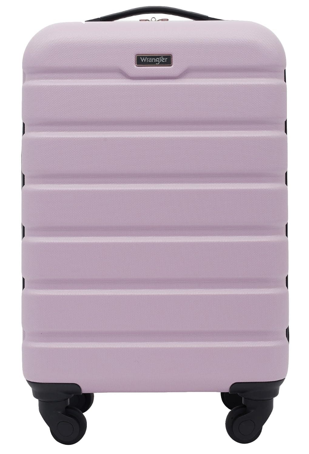 Wrangler Hardside Spinner Luggage, Lilac, Carry-On 20-Inch, Lilac, Carry-On 20-Inch, Hardside Carry-on Spinner Luggage