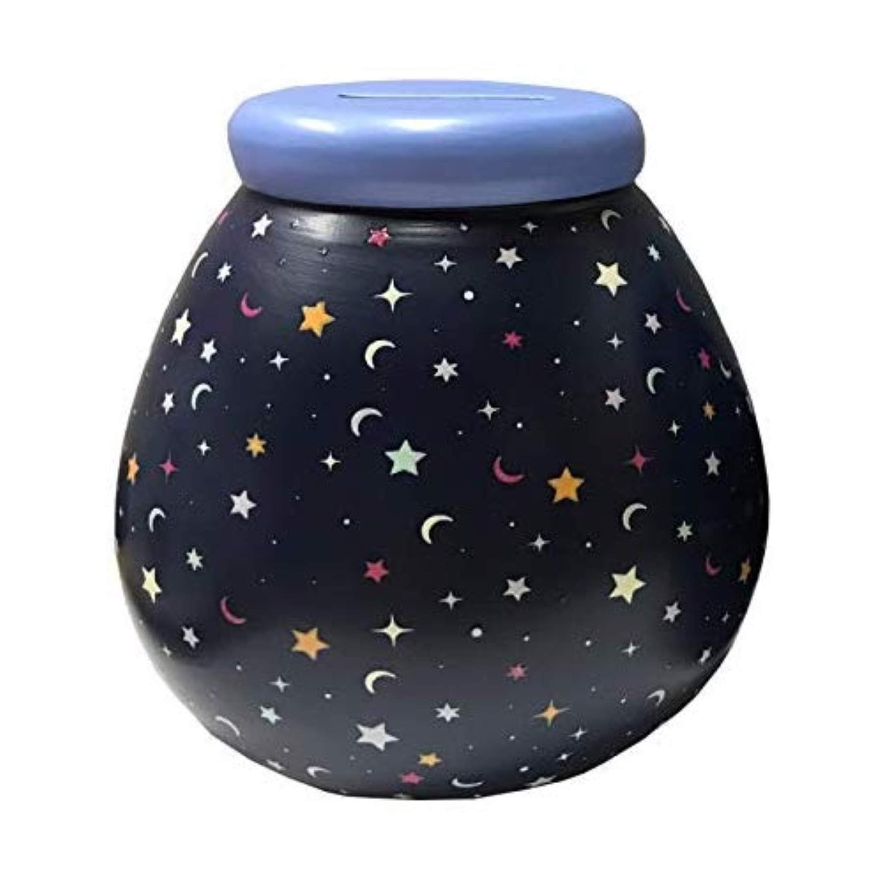 Hand Painted Glow In the Dark Kids Save And Smash Handcrafted Ceramic Money Box | Eco Freindly & Recyclable Piggy Bank | Perfect Decorative Gift and Save for New Toys & Video Games