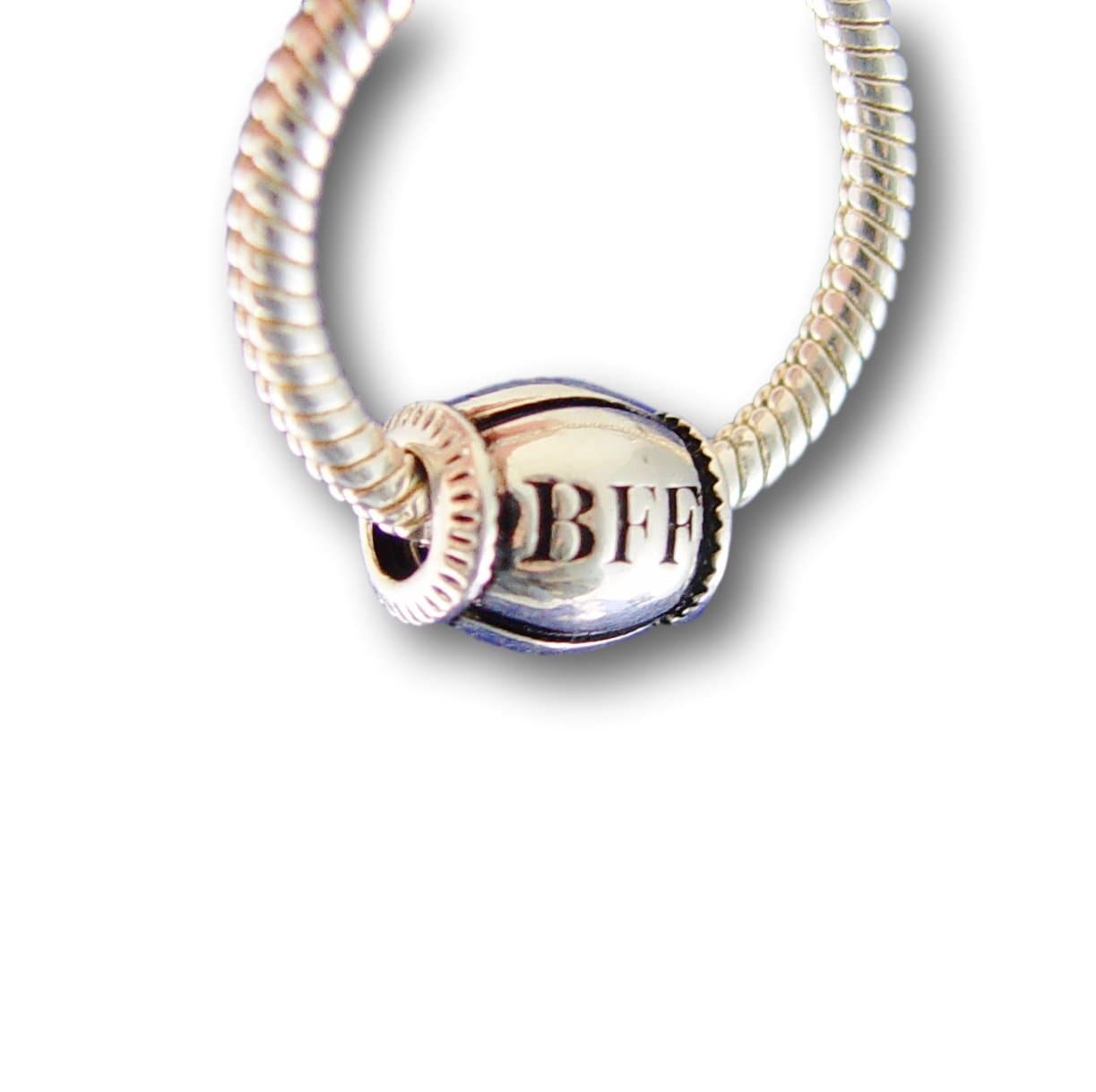 LifeSong Collection Women's Sterling Silver Plated European Charm Bead BFF Best Friends Forever