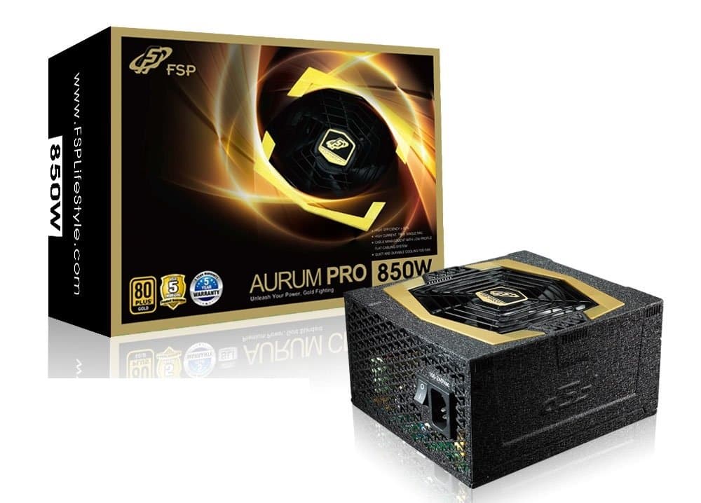 FSP Aurum Pro AU-850PRO 850W Semi Modular Power Supply