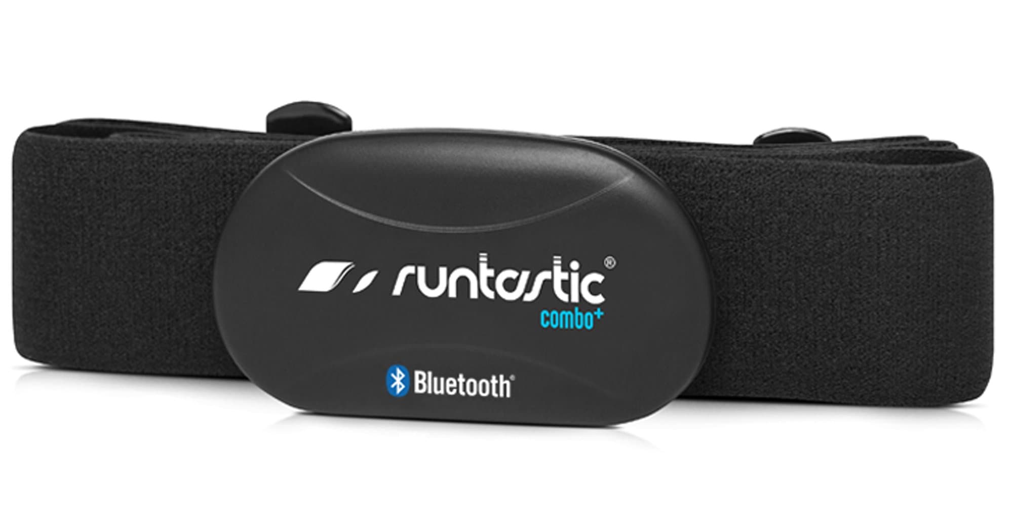 Runtastic RUNBT1 Heart Rate Combo Monitor, Bluetooth Cardio Smart Card, Black