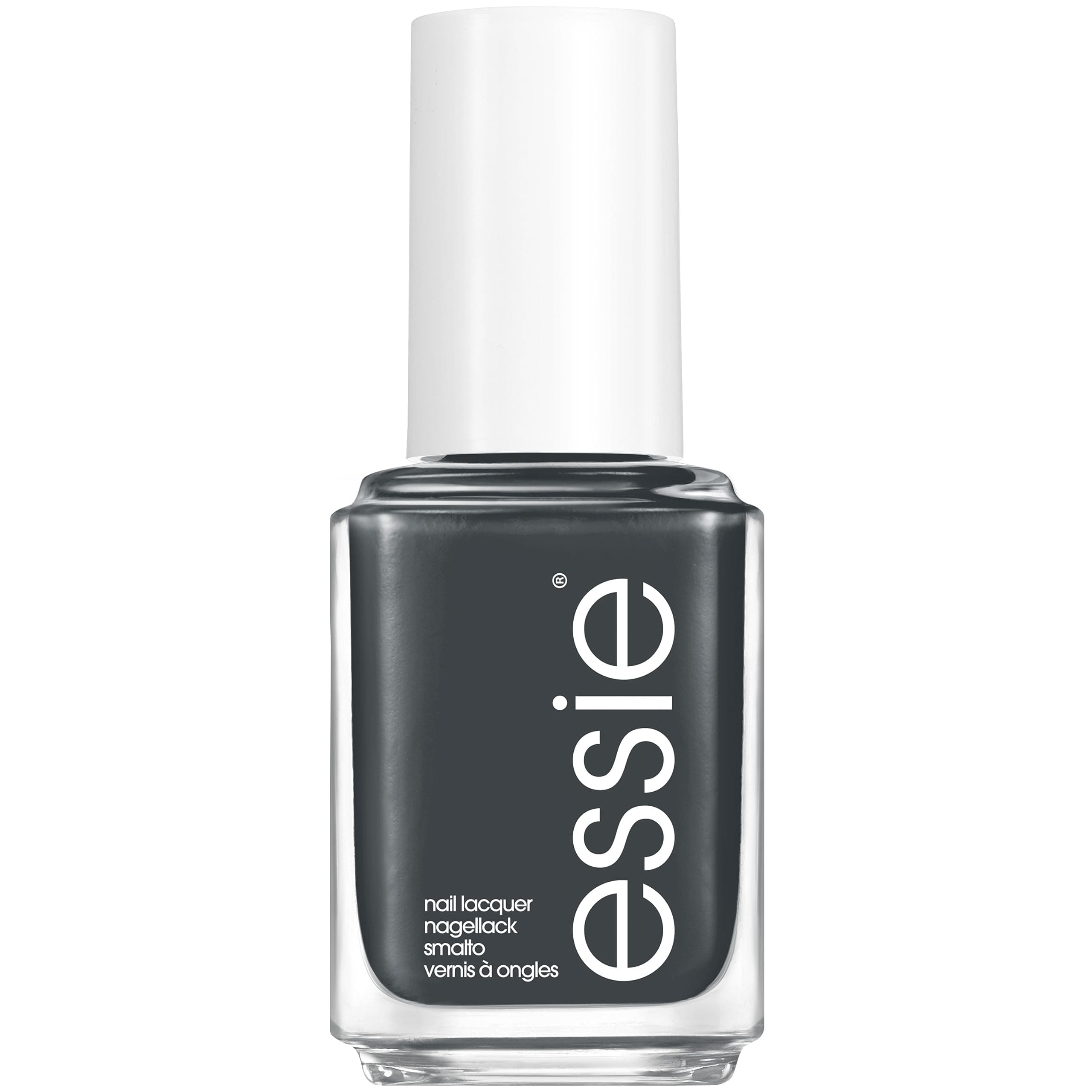 Nail Colour On Mute Dark Grey Nail Polish 13.5ml - Amazon Vine