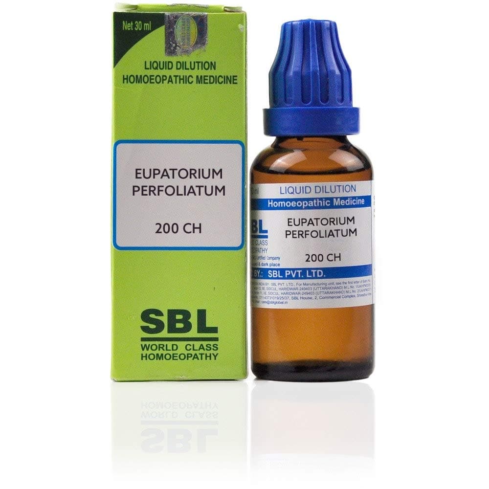SBL Homeopathic Eupatorium Perfoliatum (200 CH) (30 ML) by Exportdeals