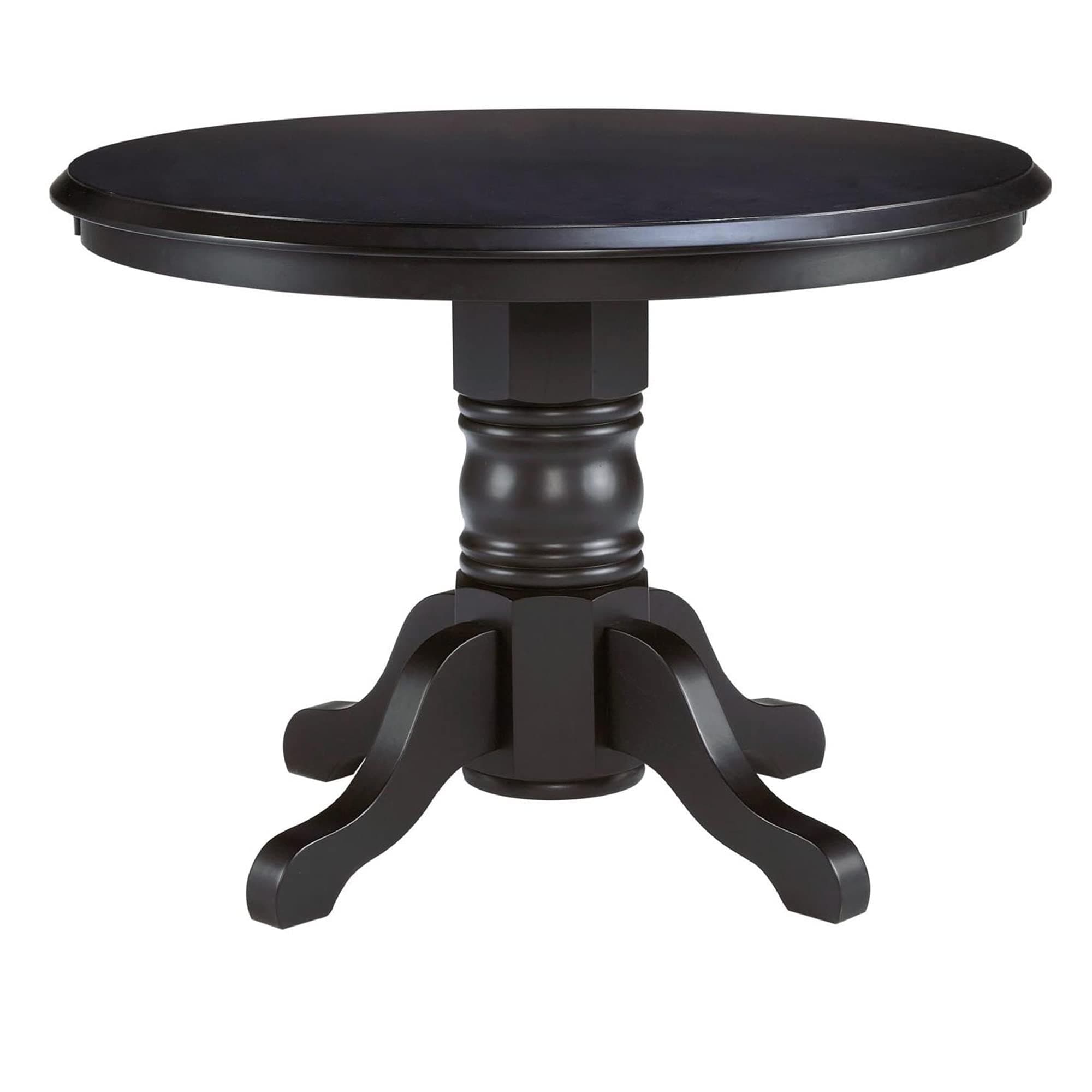 Blair Black Round Dining Table, 42"