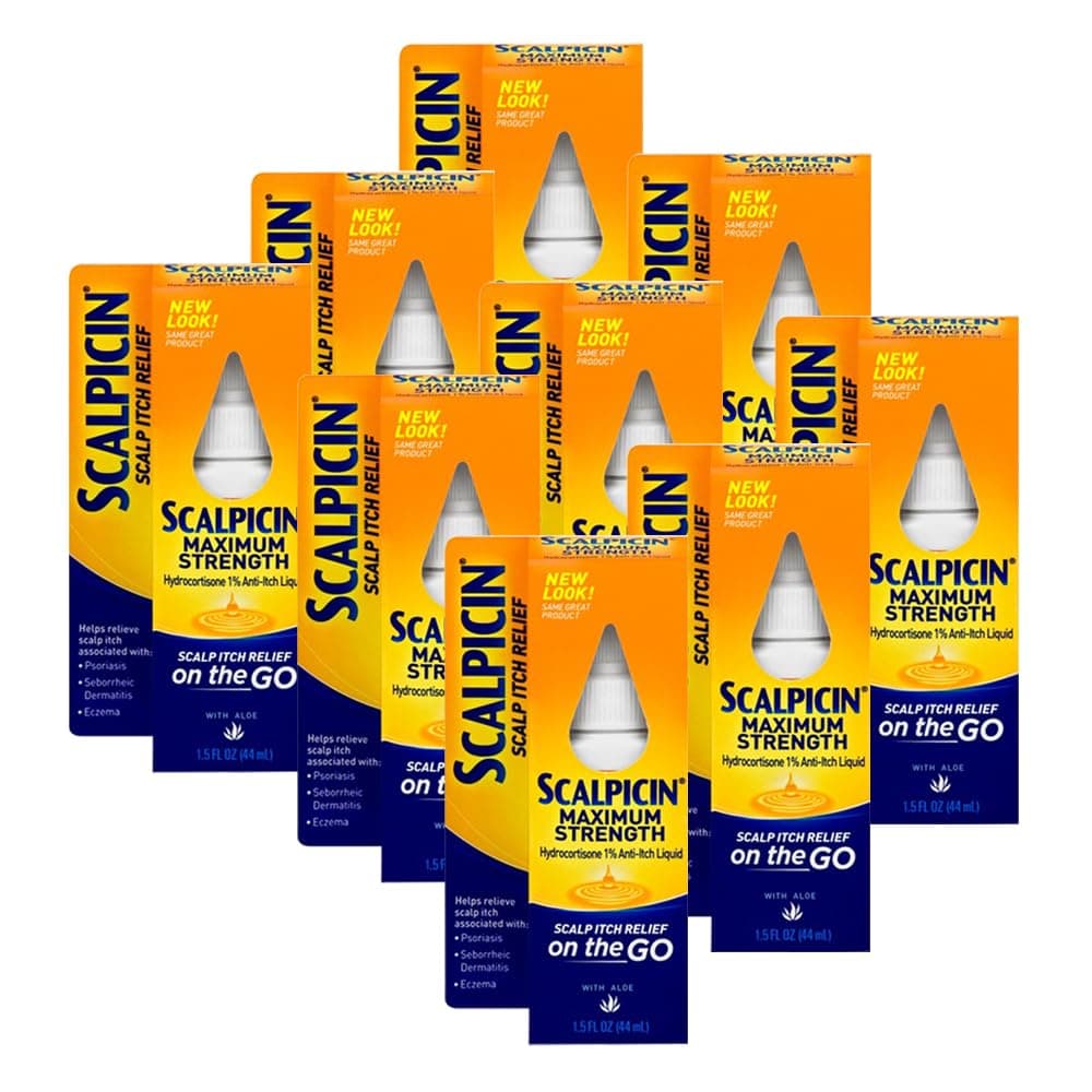 Max Strength Scalp Itch Treatment 1.5 oz (Pack of 9)