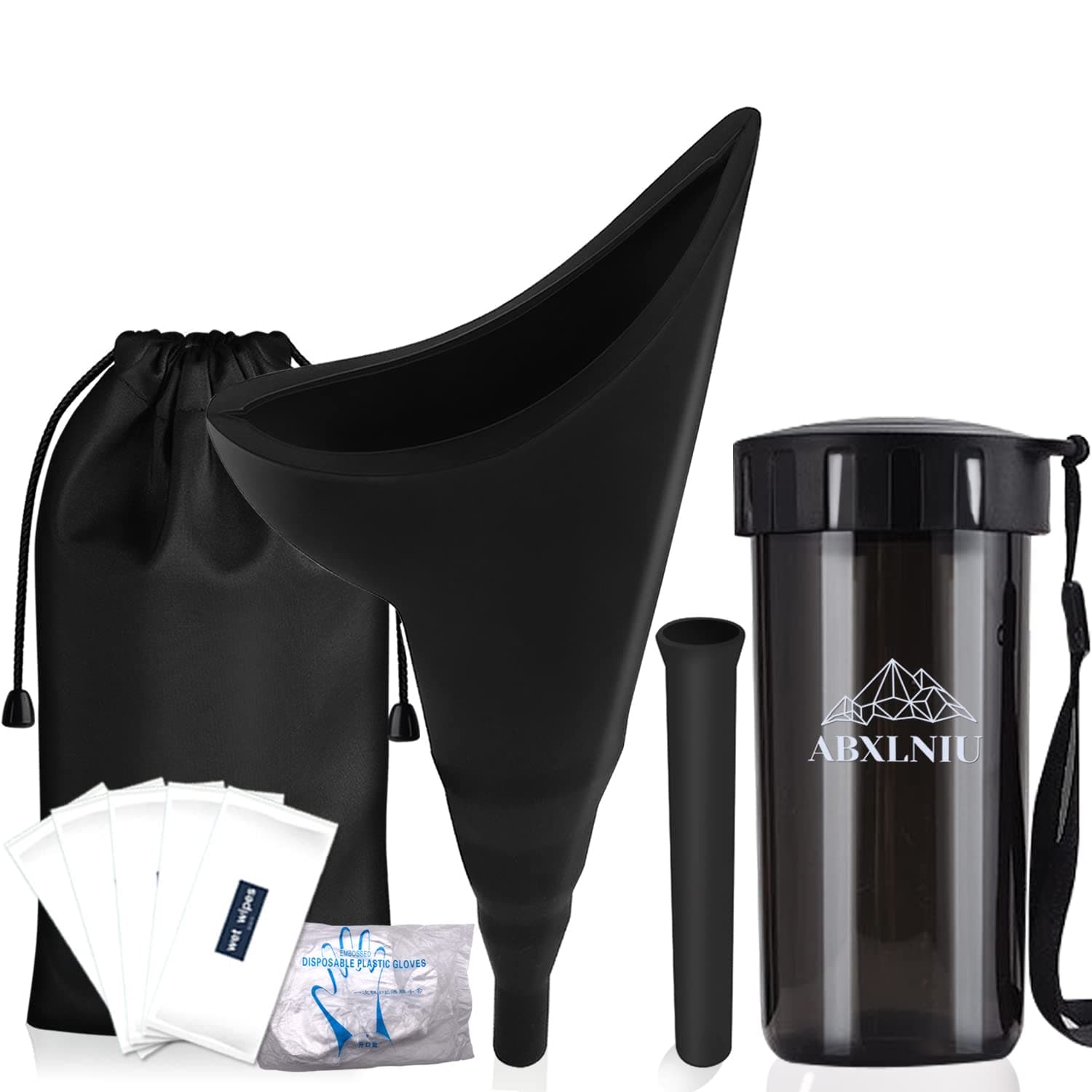 Female Urinals for Women - Portable Female Urination Device with Pee Cup Stand to She Pee Anywhere,Gifts for Women Travel