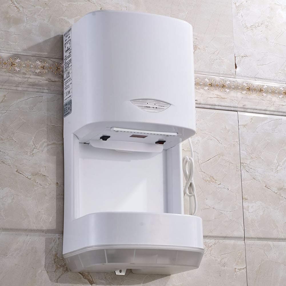 SMCOOL Fast Drying Hand Dryer, Commercial High Speed 1200W Durable Automatic Hand Dryers With Water Tray, Perfect For Home Amd Commercial Use