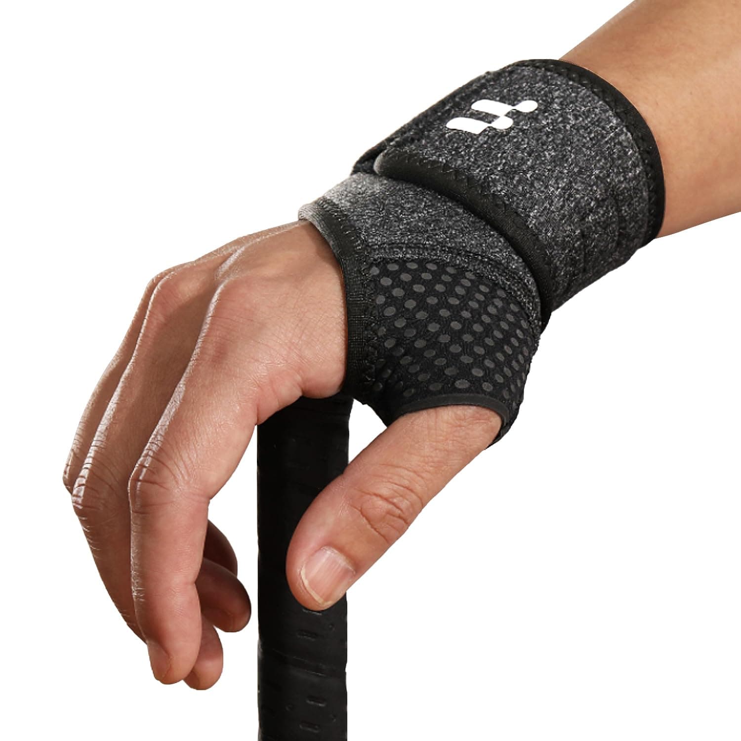 - 2 x Wrist Brace with Soft Thumb Opening for Mild Carpal Tunnel Tendonitis Arthritis Sprains (Not for Thumb), Compression Hand Brace for Women Men, Wrist Support Strap for Sports Work Typing Sleeping