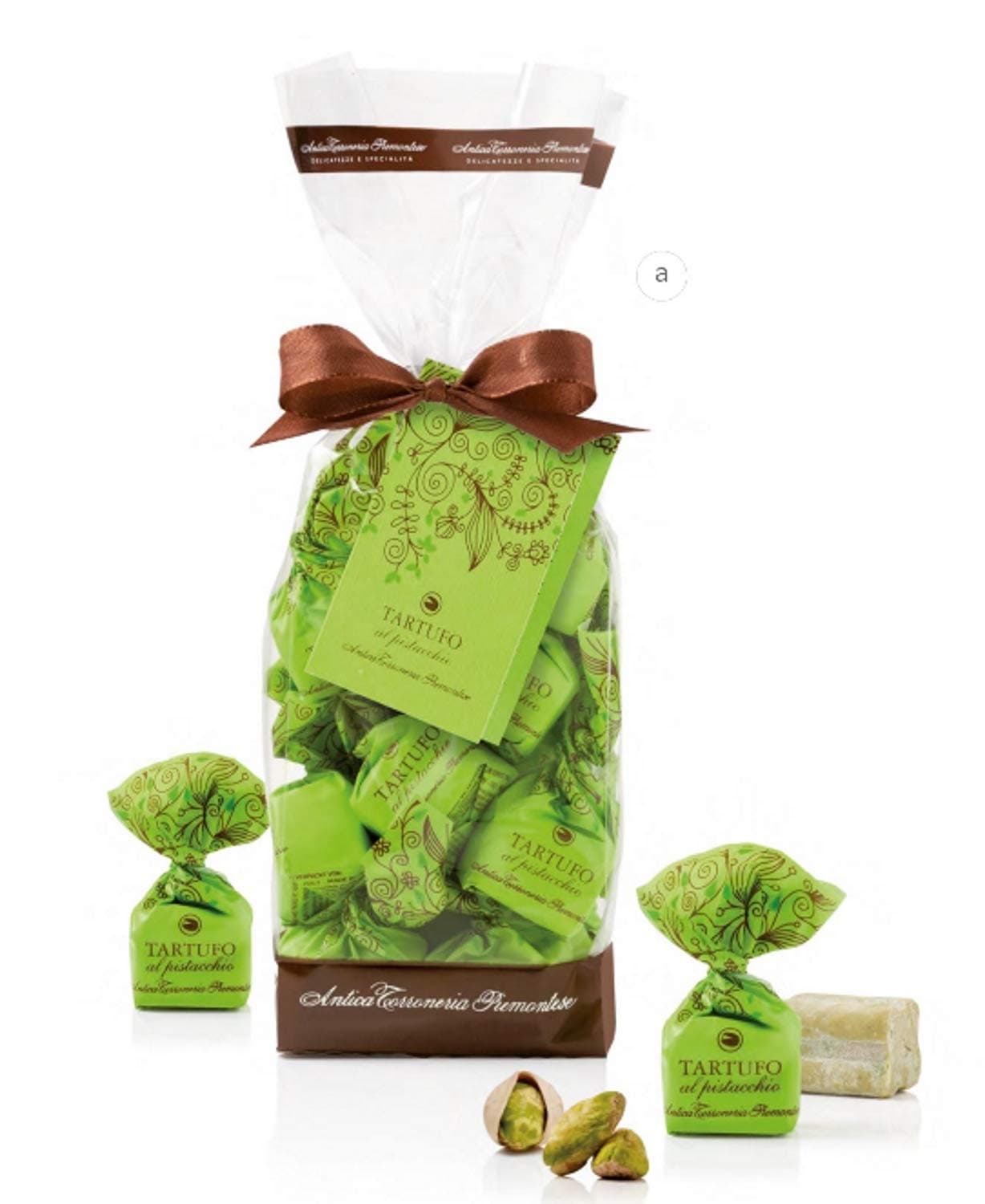 Tartufo Pistachio 200 gr. - Antica Torroneria Piemontese