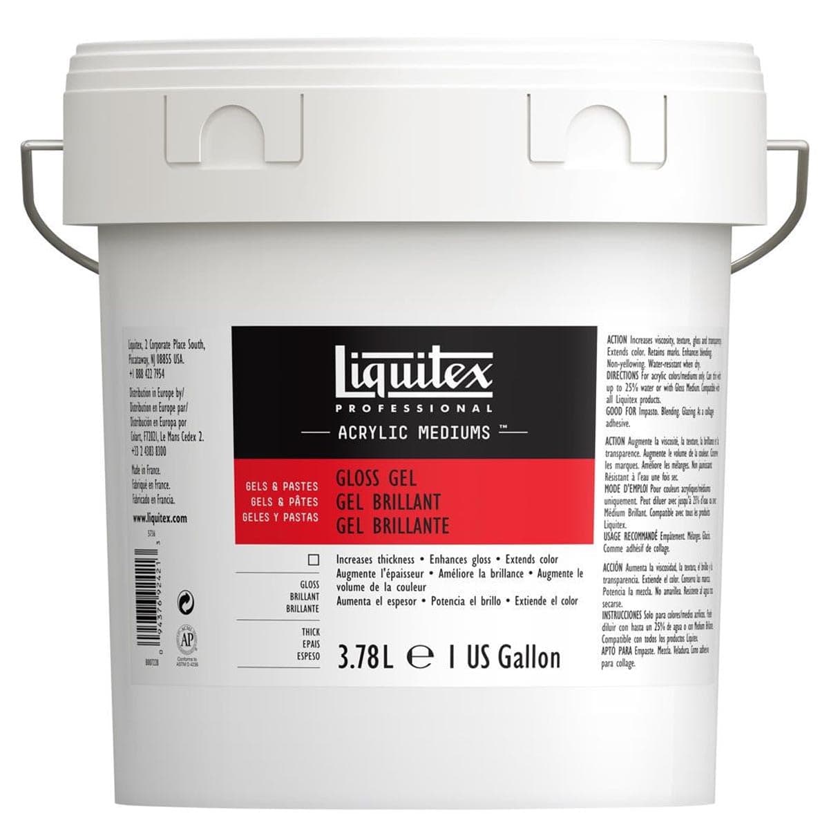 Gloss Gel Medium, Gallon