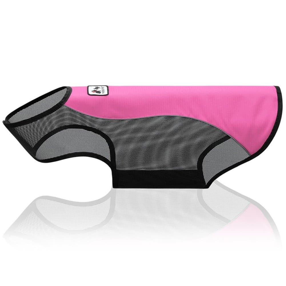 SILD Pet Clothes Dog Sunscreen Shirt Dog UV Protection Vest Dog Breathable Safety Jacket (M, Red)