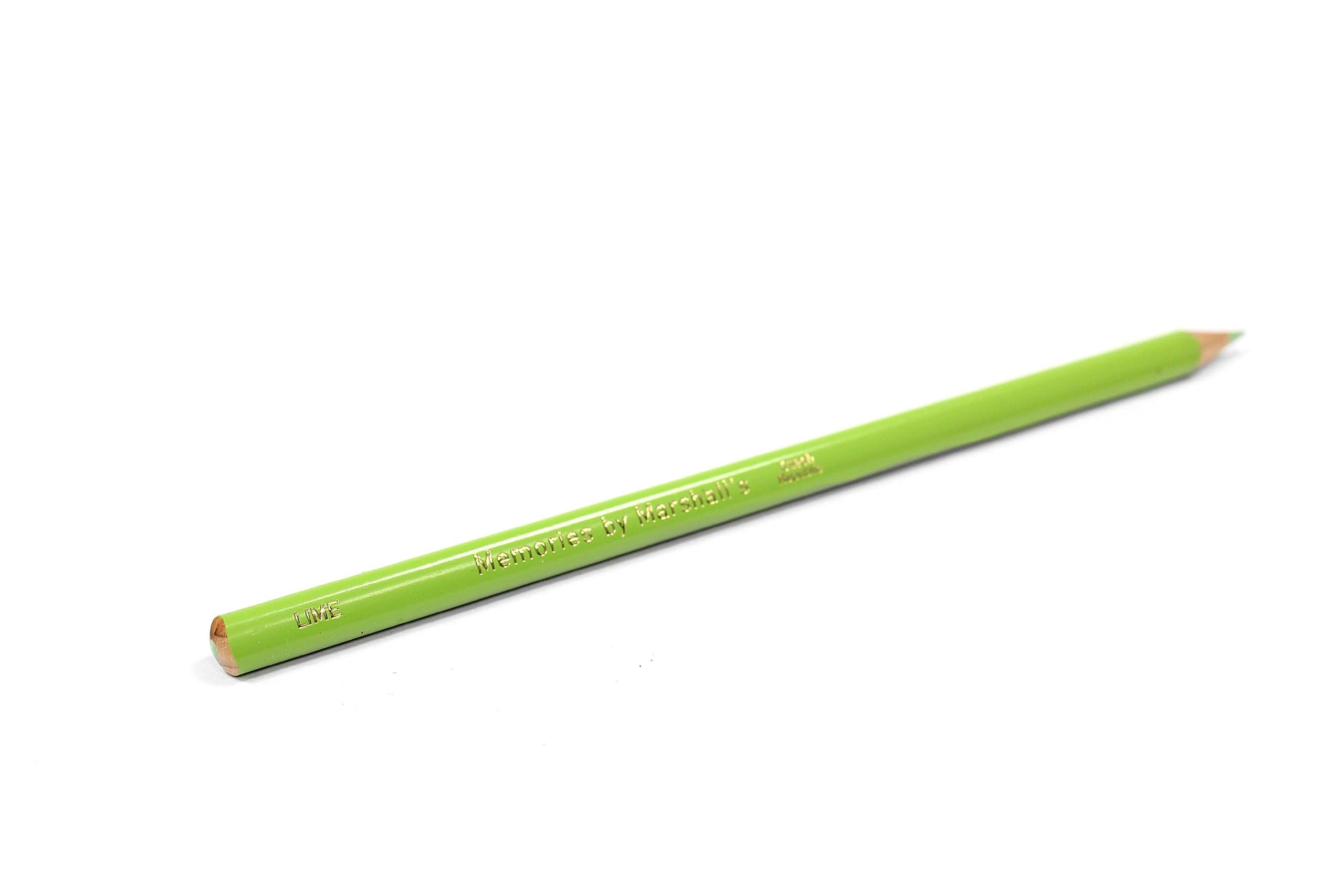 Marshall Photo Oils MSP1960550 OIL ARTIST PENCIL LIME # 550, TRIANGLE SHAPED FOR EASY GRIP for Accessories
