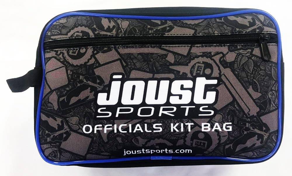 Tandem Sport Joust Official’s Bag - Professional Volleyball Referee Bag - Ref Kit with Compartments for Whistle, Ball Pressure Gauge, Sanction Cards, Pens and Toss Coins