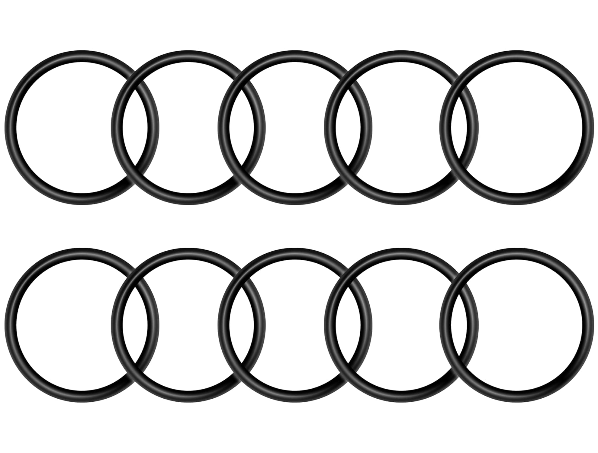 HASMX 10 Pack Piston O-Rings for Hitachi Replaces Part Numbers: 877-368, 877368 and Fits Hitachi Nailer Models: 83AA2, NR65AK, NR65AK(S), NR65AK2, NR83A, NR83A2, NR83A2(S), NR83A3, NR83A3(S), NR83AA