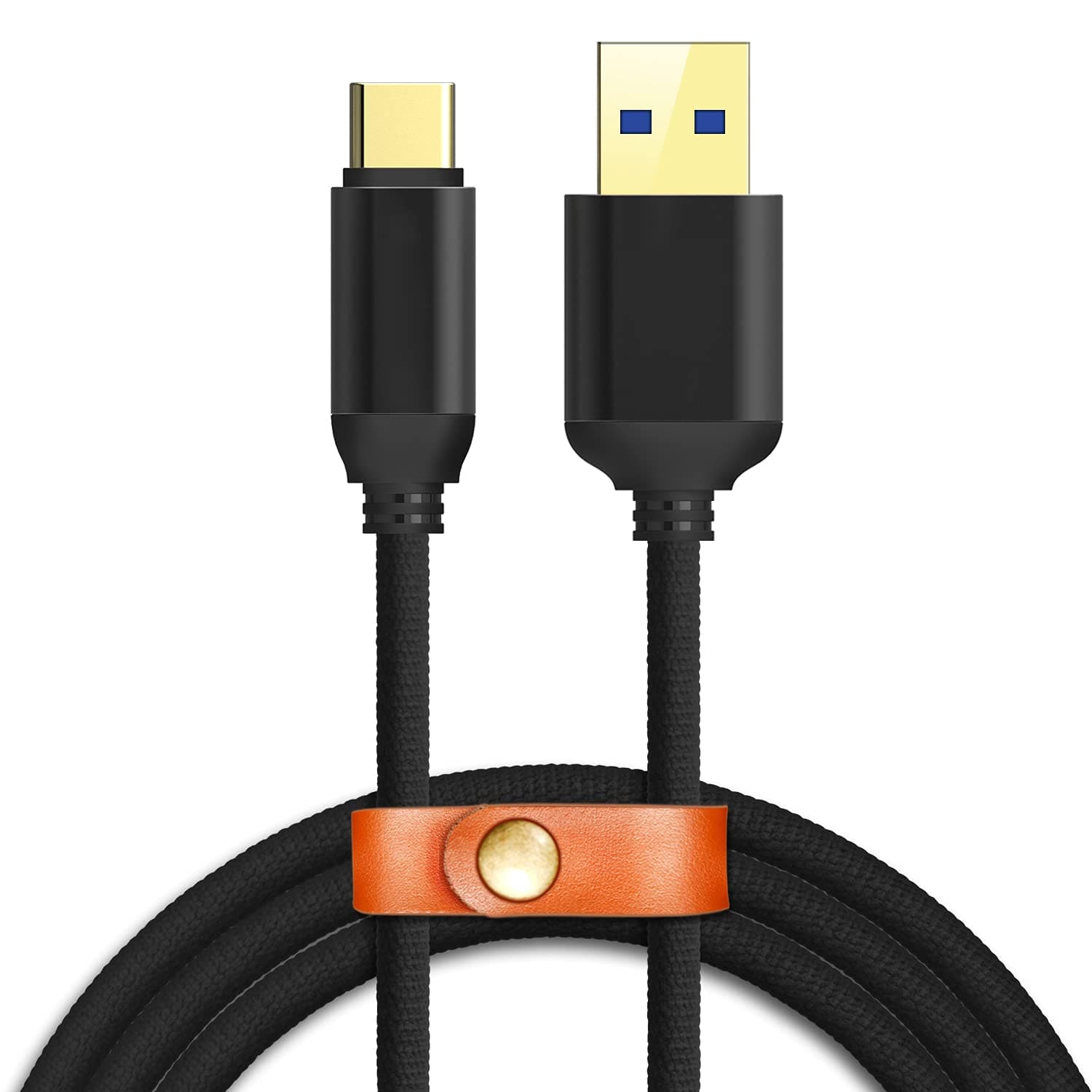 USB C Cable【30cm, 2pack】YONTEX High Speed Type C Cable, USB 3.0, Sync Data Transfer and Fast Charging Cable for MacBook Pro, iPad Pro, Samsung Galaxy S20 S10, Huawei, Pixel and More