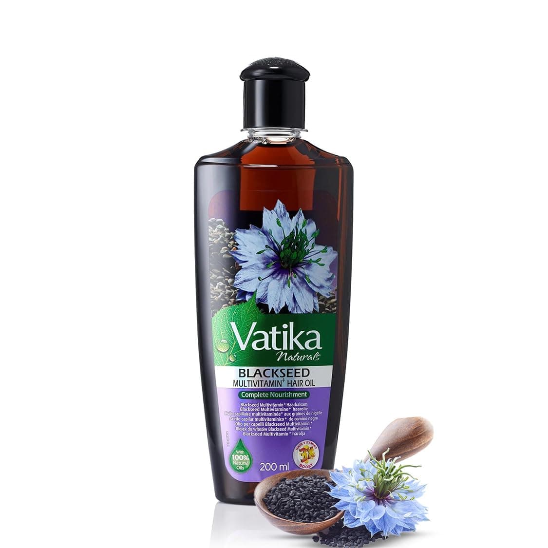 Vatika Naturals Black Seed Enriched Hair Oil 200ml