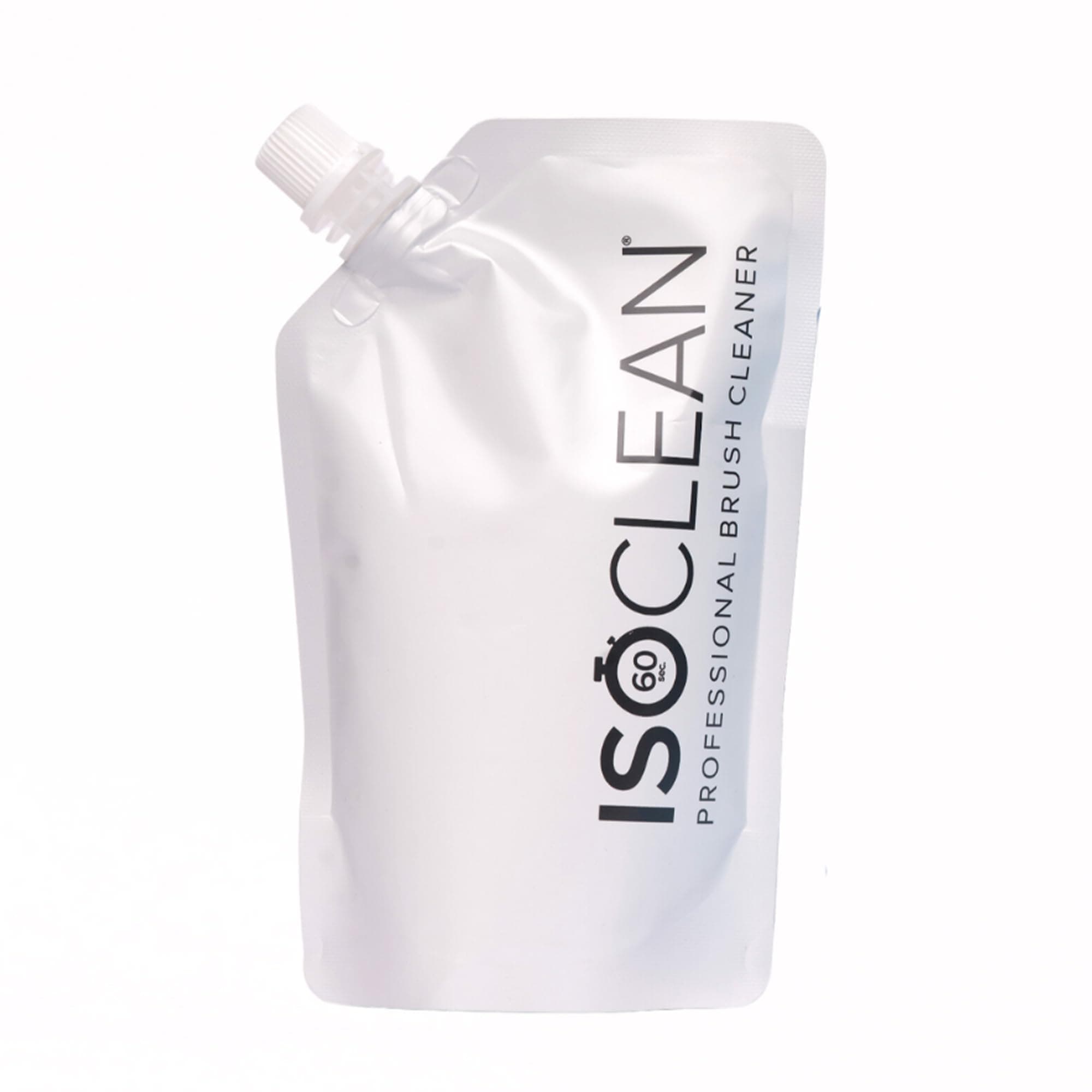 ISOCLEAN Makeup Brush Cleaner Refill Pouch - Liquid Makeup Cleaner Solution for Makeup Brushes and Makeup Tools - Cleans Bristles - No Rinse Formula dries in 60 Seconds - Vegan, Cruelty-free - 275ml