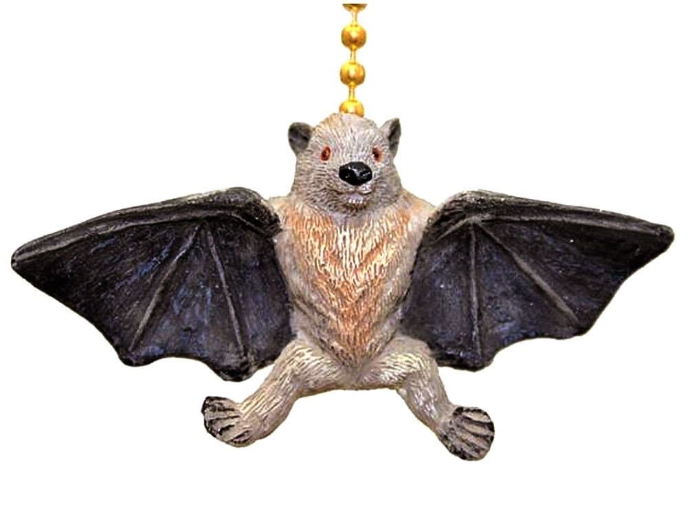 Winged Vampire Fruit Bat Megabat Ceiling Fan Light Pull