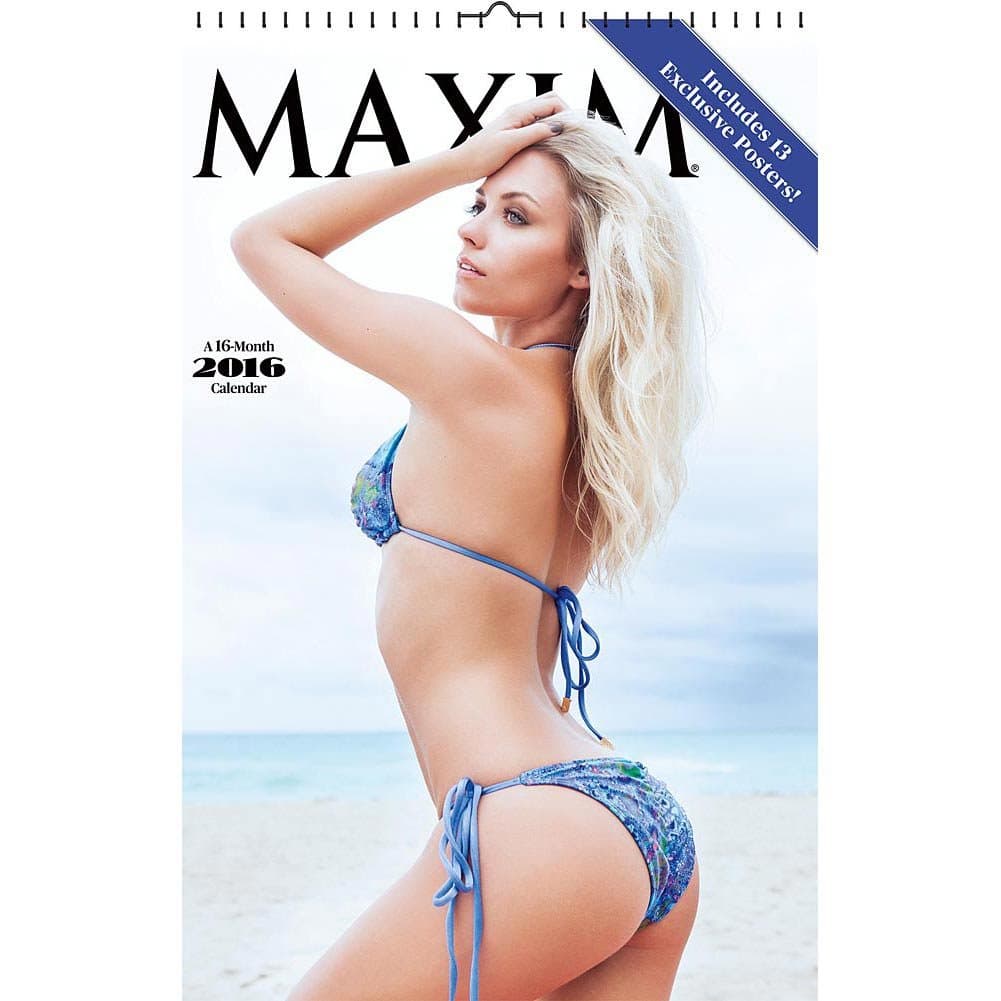 2016 MAXIM Poster WALL CALENDAR