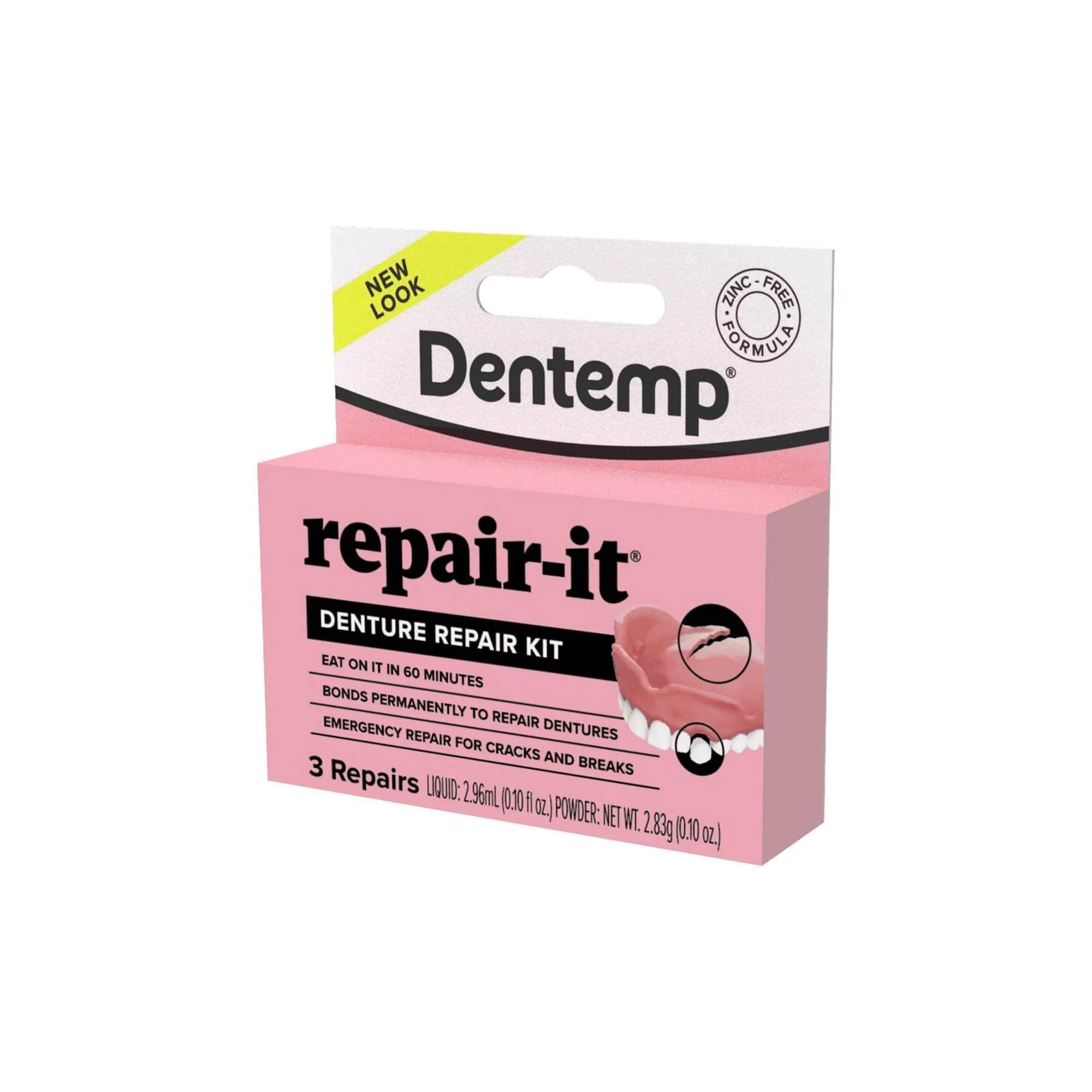D.O.C. Repair-It Advanced Formula Denture Repair Kit 3 ea