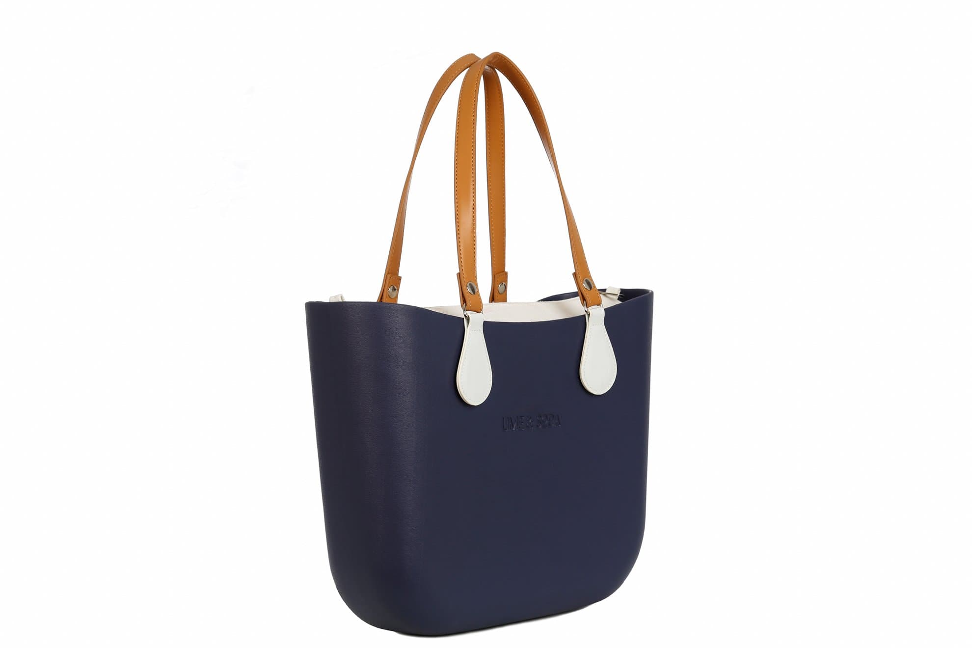 Lime & Soda Women’s Handbag - Made of Foam Rubber - EVA bag with Detachable Faux Leather Handle - Women Lightweight Tote Bag