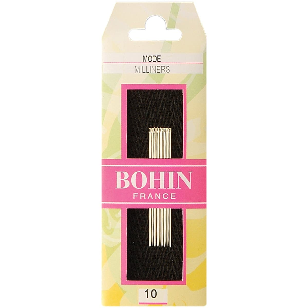 Bohin Needles, Metal, Silver, No.10