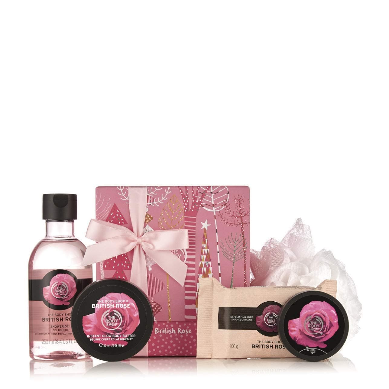 The Body Shop British Rose Festive Picks Small Gift Set