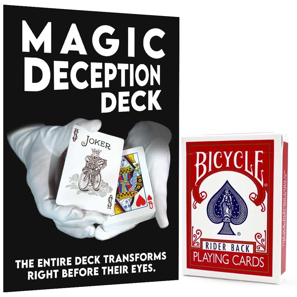 Magic Makers Bicycle Knockout Deck - Includes Instructional Guide