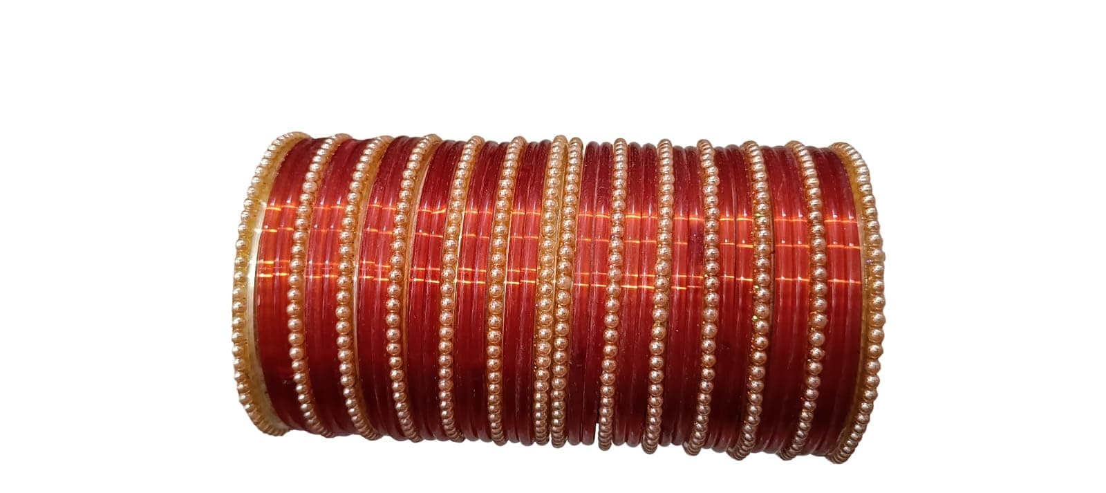 Shuhag glass bangles set