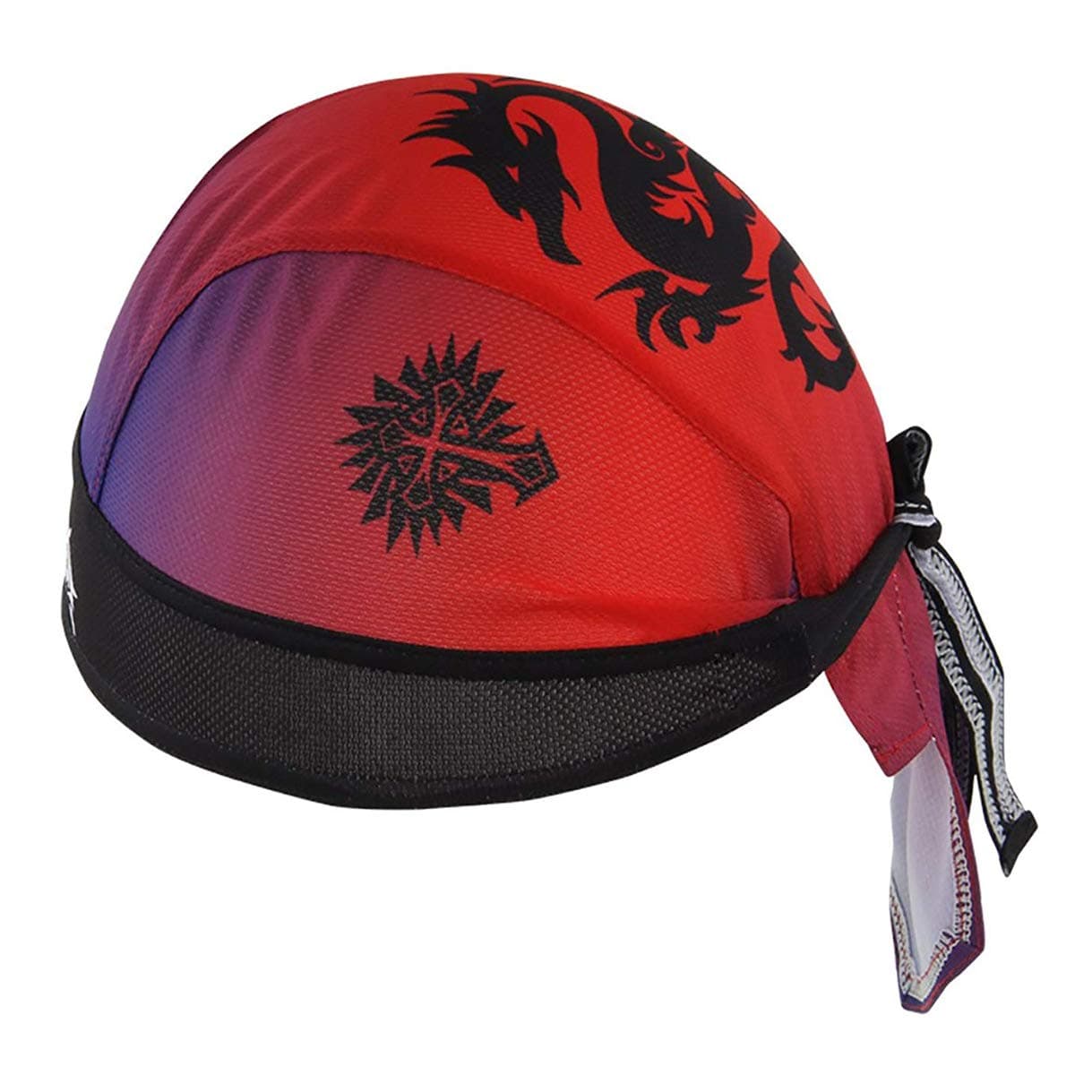 Sweat Wicking Dew Rag Beanie Cooling Skull Cap Head Wrap Cycling Helmet Liner