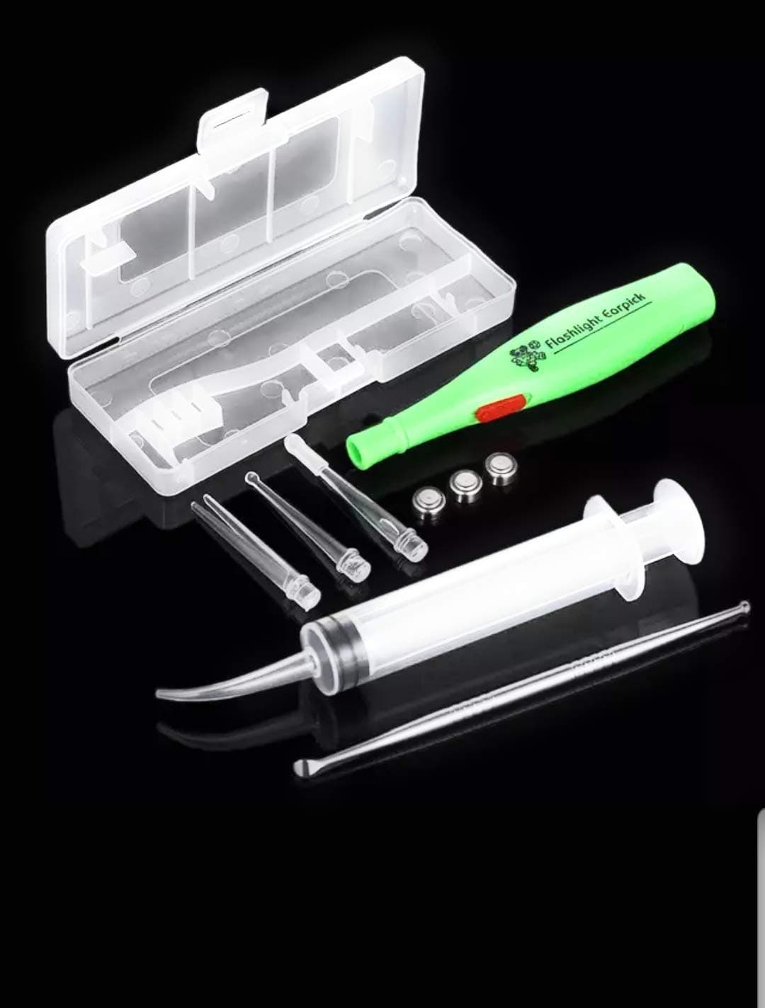 Tonsil Stone Removal Tool w/ LED Light + 3 Adapters by Tonsil Tools