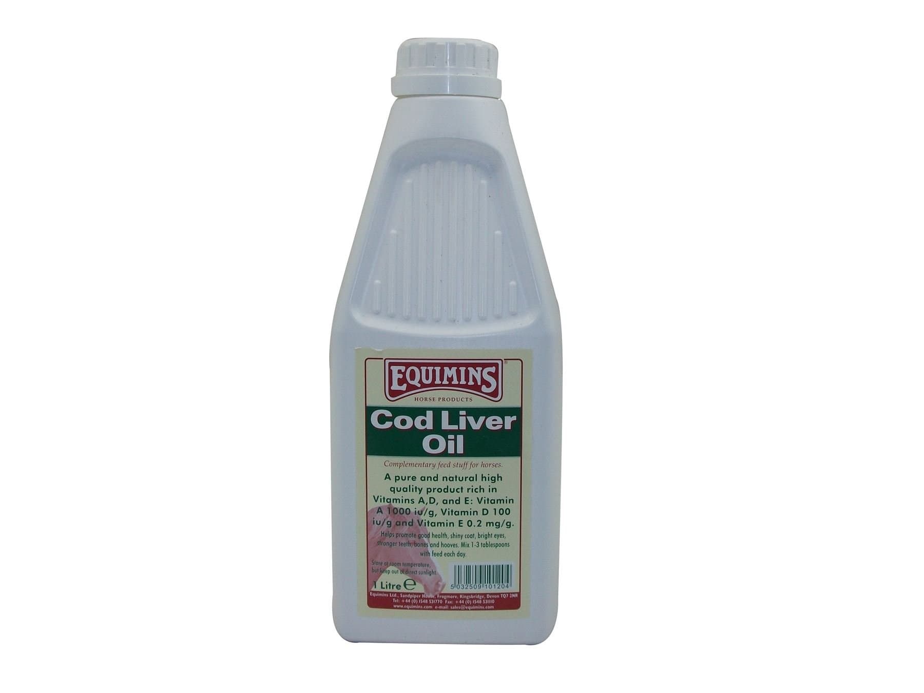 EQS0056 Cod Liver Oil - Clear, 1 Litre