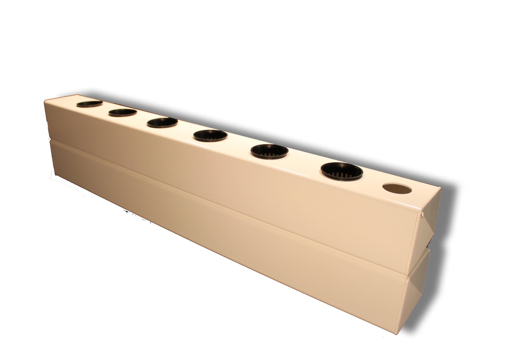 Mi-D Grow Mi-Garden 6C 6-Site Hydroponic Garden Indoor Grow System and Lettuce Grow Kit, 45-Inch