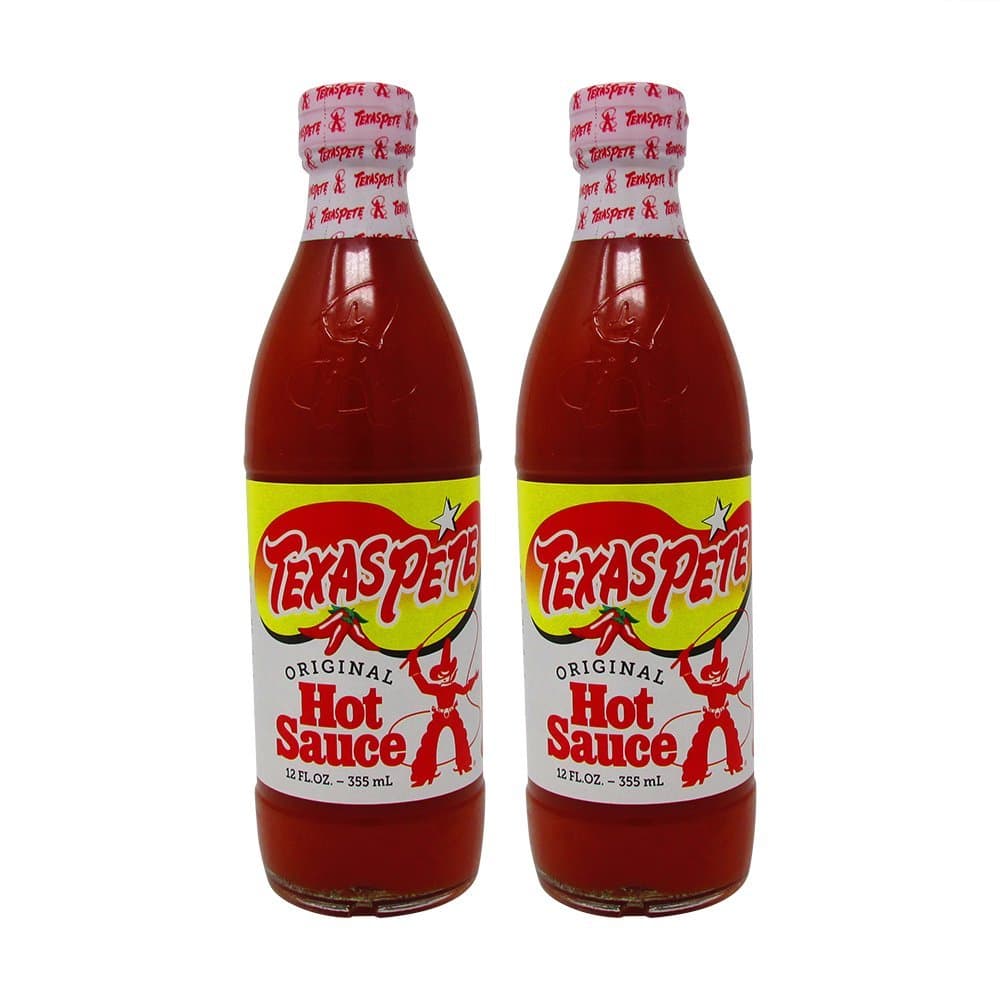 Bundle-2 Items :Texas Pete Hot Sauce 340g-imported from America (2 Pack)
